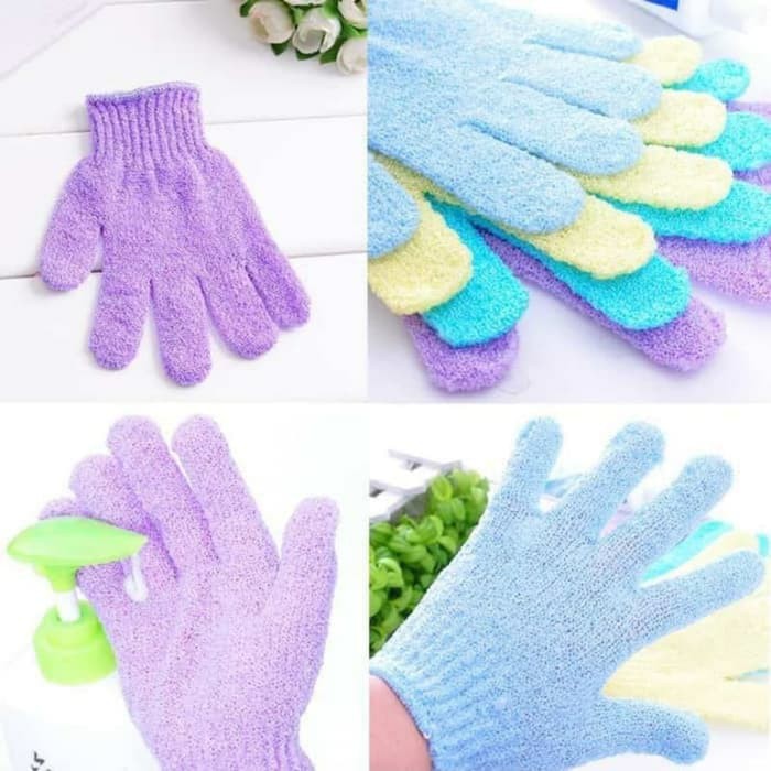 SARUNG TANGAN MANDI ANGKAT DAKI BODY SCRUBBER MASSAGE BATH GLOVE