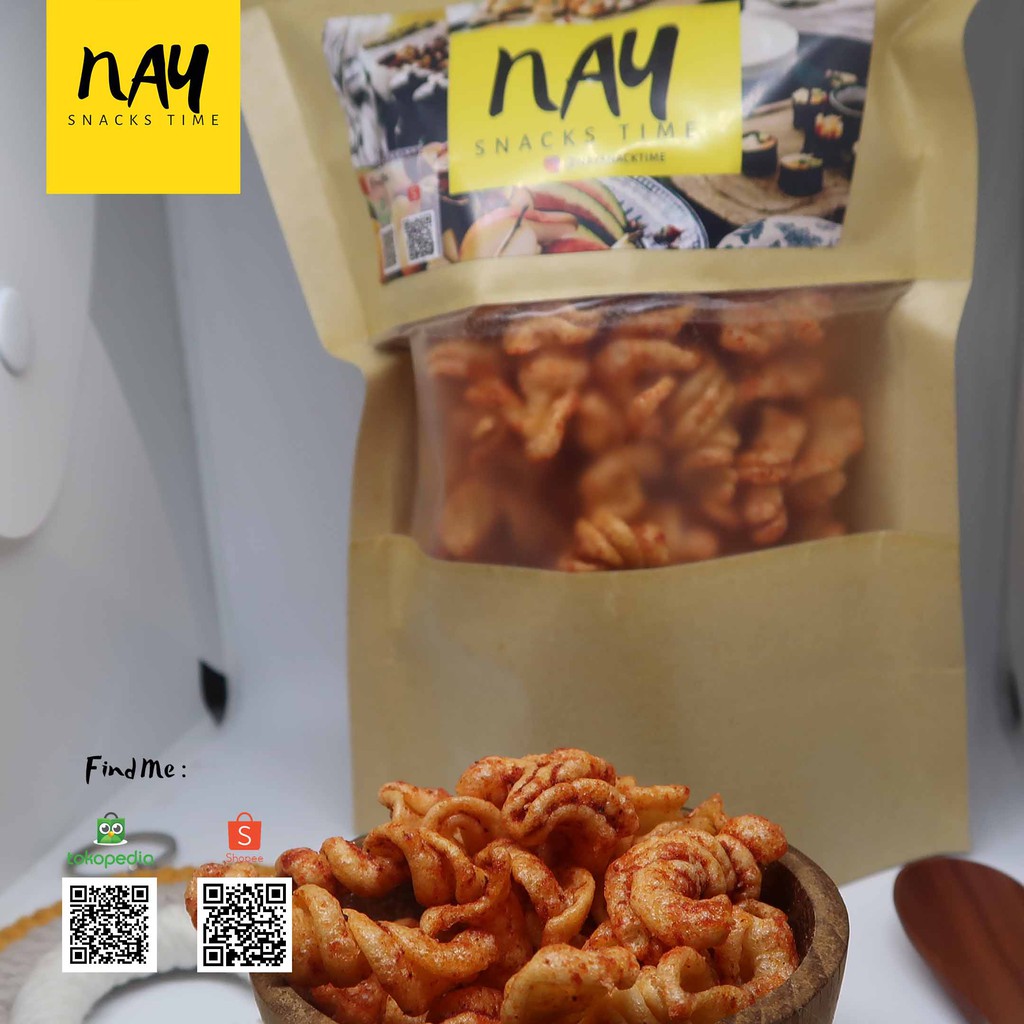 

KERIPIK SPIRAL PEDAS