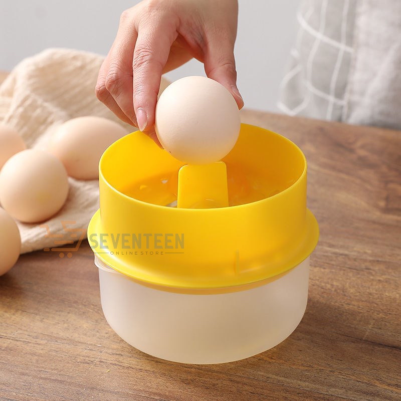 SEVENTEEN EGG YOLK SEPARATOR WADAH PEMISAH PENYARING KUNING TELUR PEMISAH PUTIH TELUR ALAT DAPUT UNIK SERBAGUNA