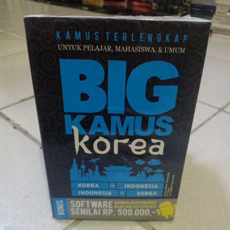 

Big Kamus Korea Terlengkap.buku Ori