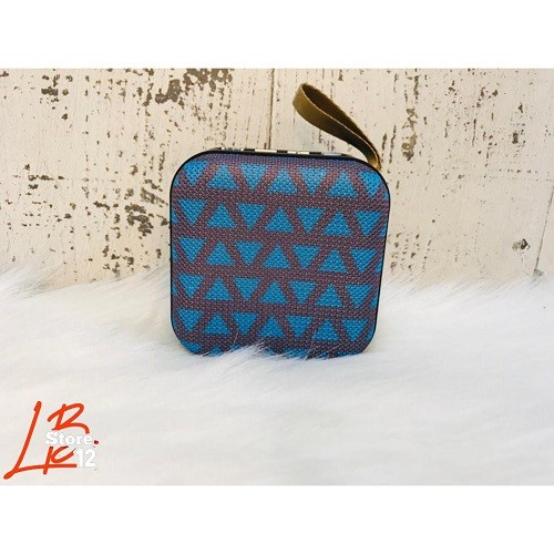 Speaker Mini Speaker Bluetooth JBL T5 Mini Speker T5 Micro SD Flash Disk FM Radio - Biru(J2F0) Speak