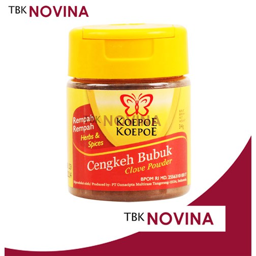 CENGKEH BUBUK KOEPOE KOEPOE / CENGKEH KUPU KUPU / CLOVE POWDER (34gr)