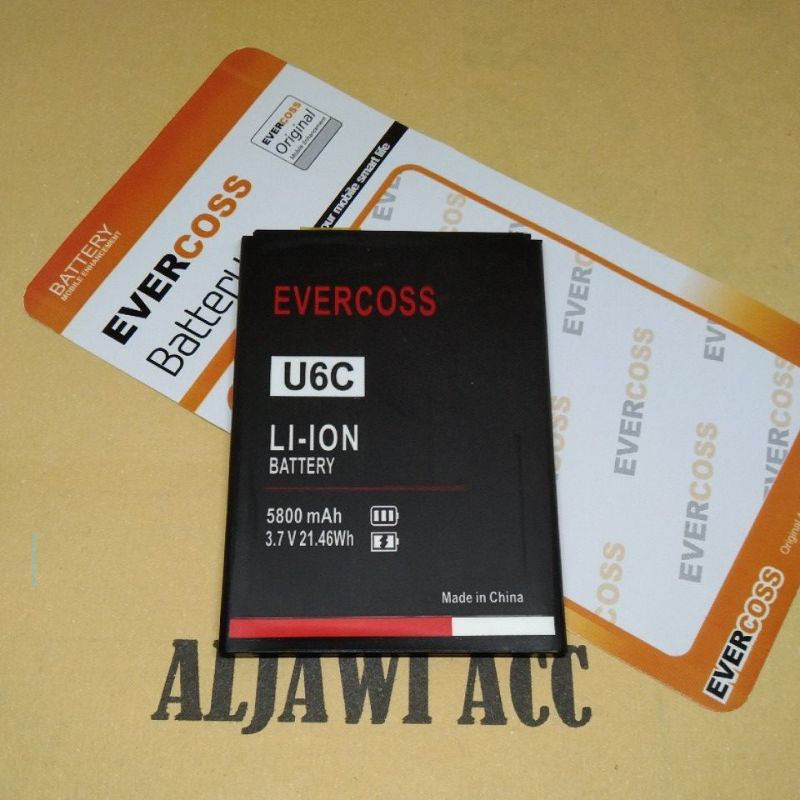 Baterai batre batrey cross Evercoss U6C Original Battery