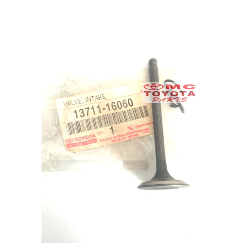 Klep Minyak Valve Intake Soluna Vios Corolla 13711-16060