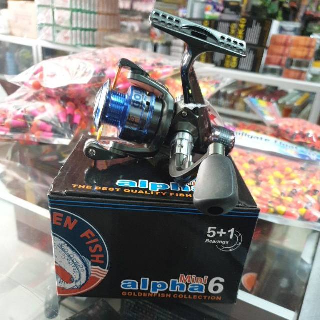 Reel Golden Fish Alpha Mini 6