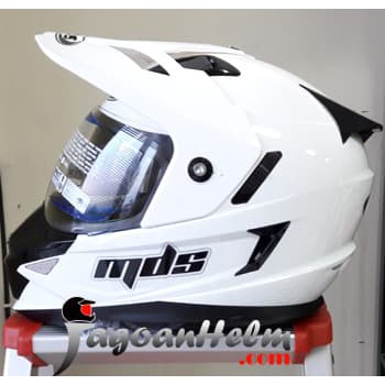 MDS Helm Super PRO Fullface Ringan SuperMoto