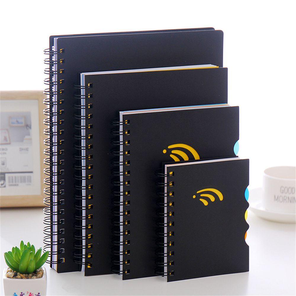 [Elegan] Bussiness NoteBook A4 A5 A6 B5 Blank Paper Memo Pad Waktu Organizer Diary Agenda Garis Horizontal Kertas Coil NoteBook