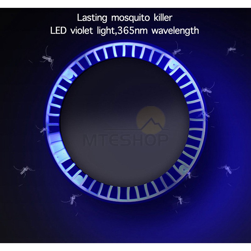 (COD) Lampu Pembunuh Nyamuk / Mosquito Killer Lamp Purple Vortex