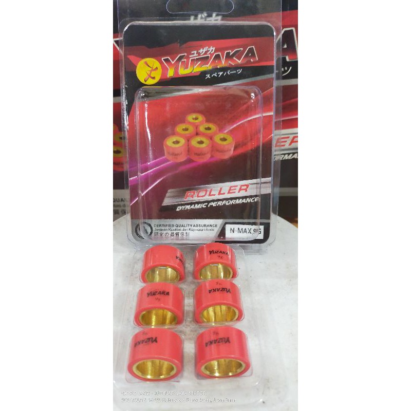 roller yamaha nmax 9gr 1set isi 6pcs. yuzaka