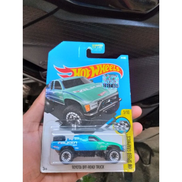 hotwheels toyota offroad truck factory sealed