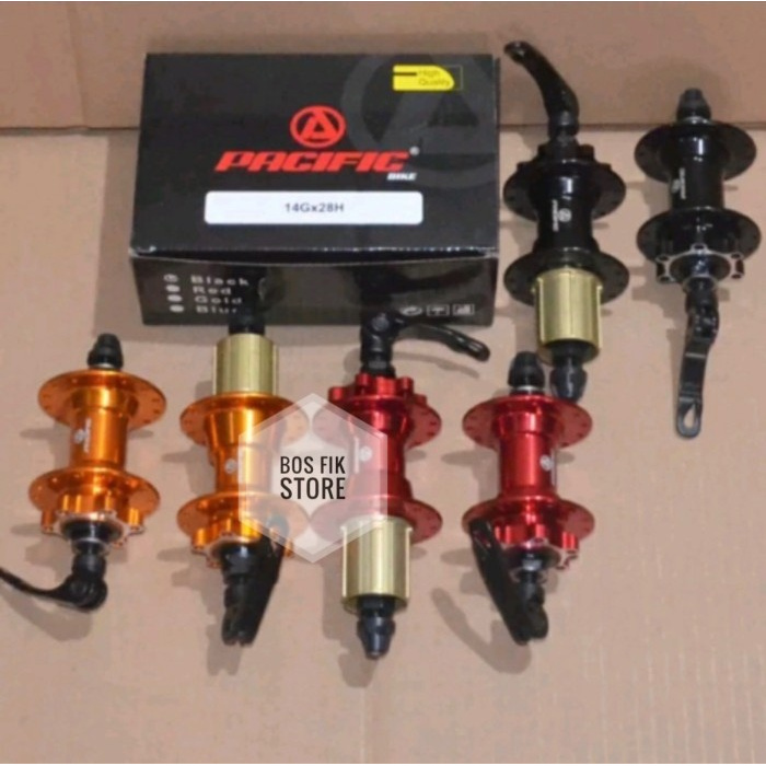 HUB FREEHUB PACIFIC 28 HOLE JANGKRIK DISCBRAKE 6 BOLT