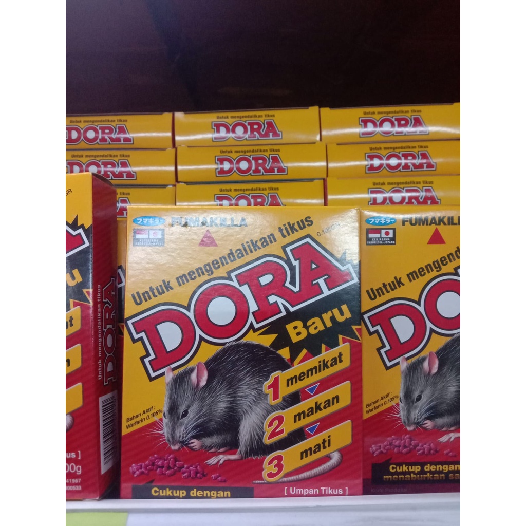 racun tikus dora