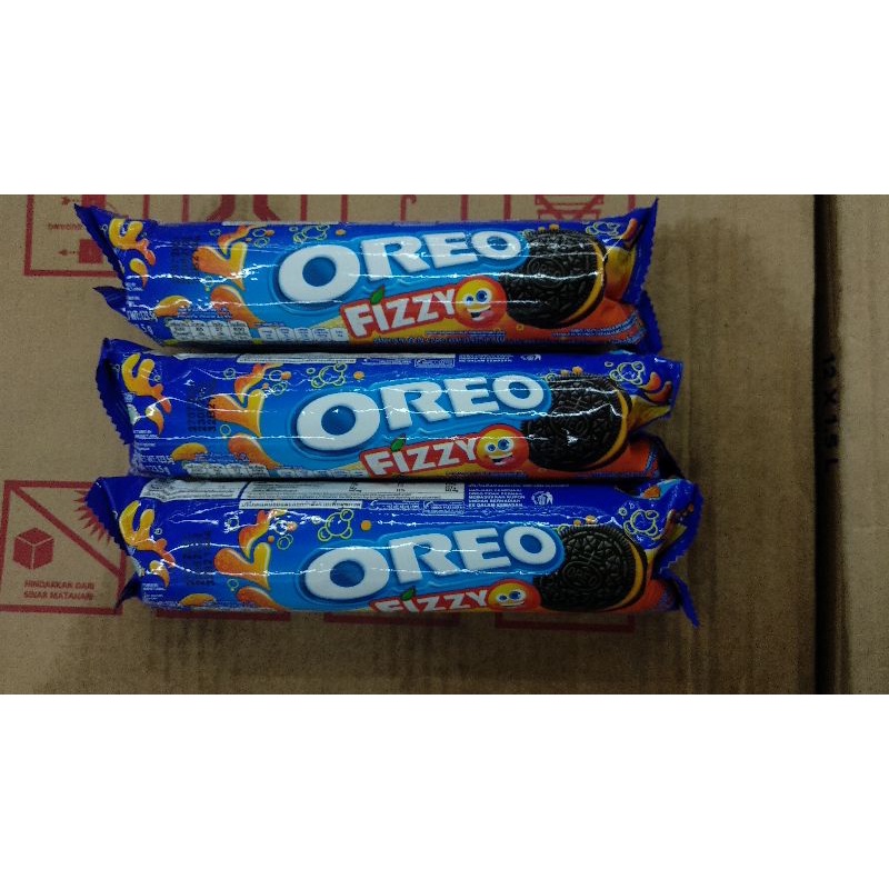 Biskuit Oreo Sandwich Red Velvet / Oreo Fizzy 133g