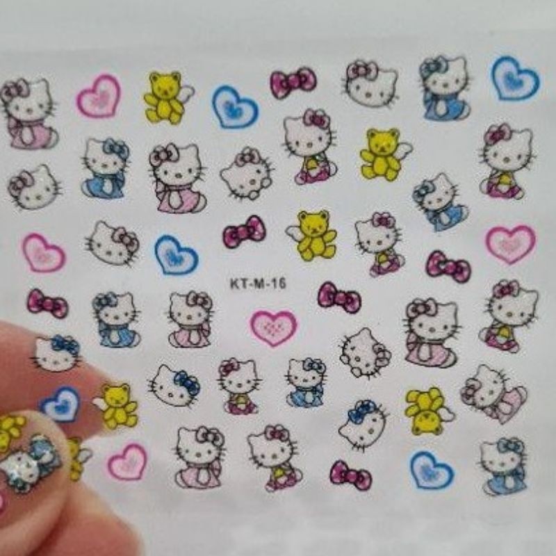 Stiker Kuku Lucu Stiker Kuku Anak HK Nails Art