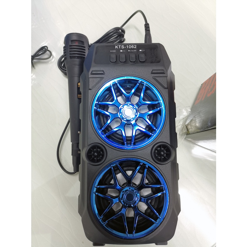 Speaker Bluetooth  FREE MIC KTS-1062 /  BK019 / speaker Multimedia Bisa Untuk Karaoeke