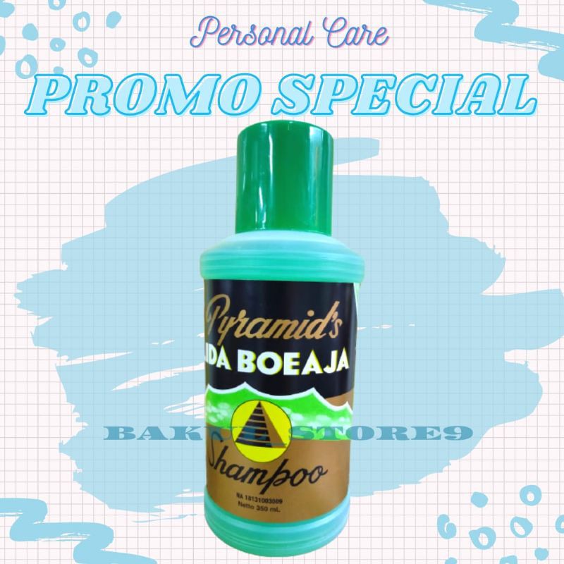 Shampoo Pyramid Penumbuh Rambut Botak Lidah Buaya 350 Ml Penyubur