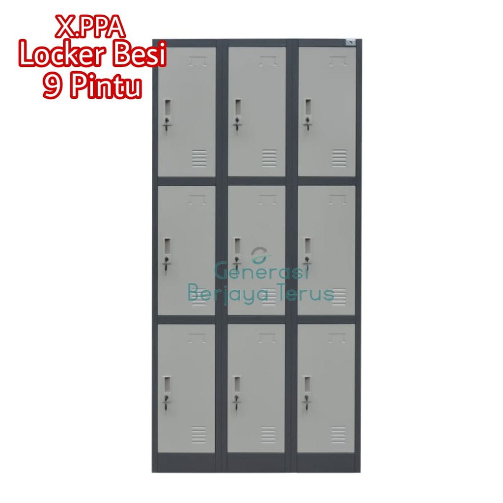 Locker Besi 9 Pintu/Locker 9P / Locker Besi / Locker 9 Pintu