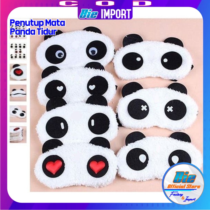 Penutup Mata Tindur Karakter Panda Impor Best Seller