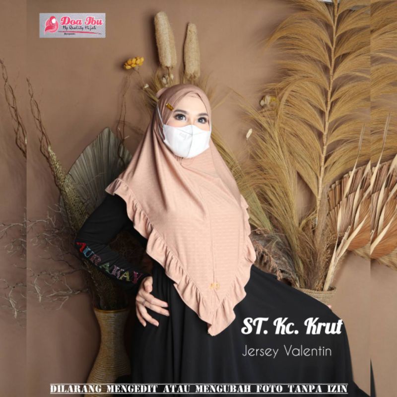 Jilbab ST KC Krut ori DOI