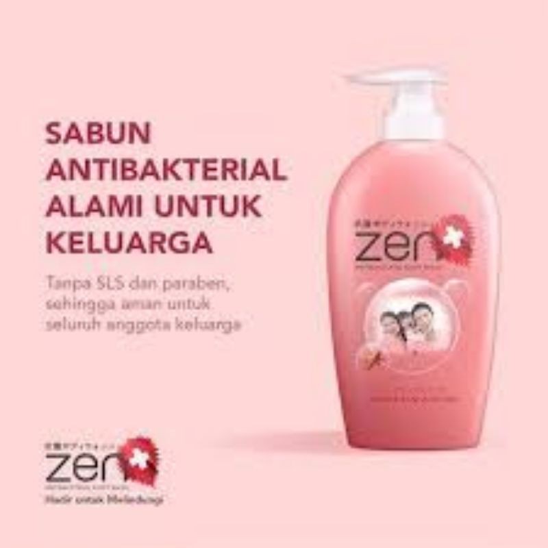 sabun zen / sabun zen+ /sabun zen + / sabun cair zen / sabun mandi zen / body wash zen 500ml