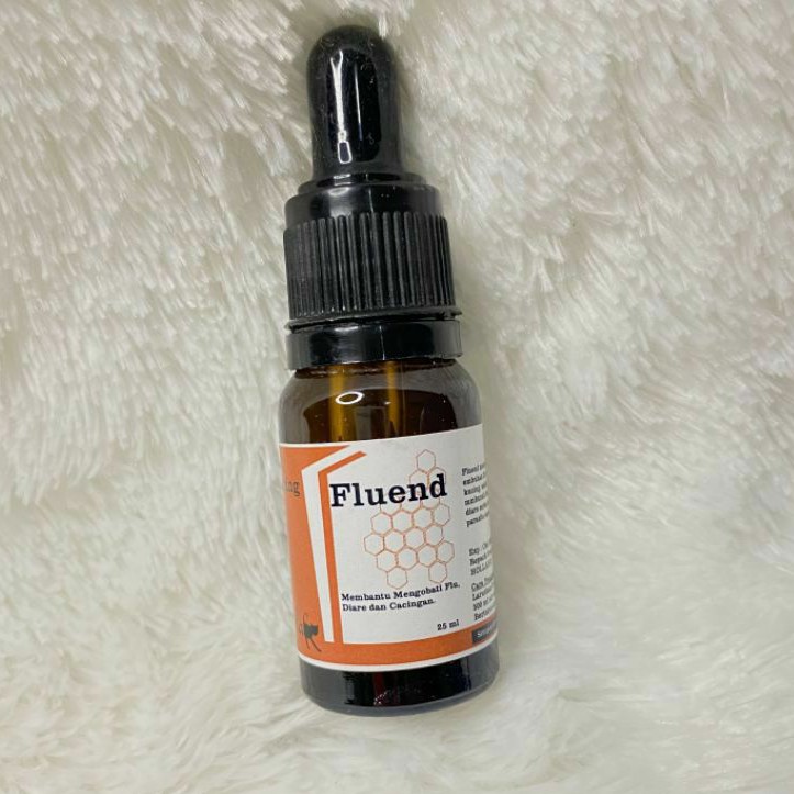 fluend obat flu pilek batuk kucing 10ml