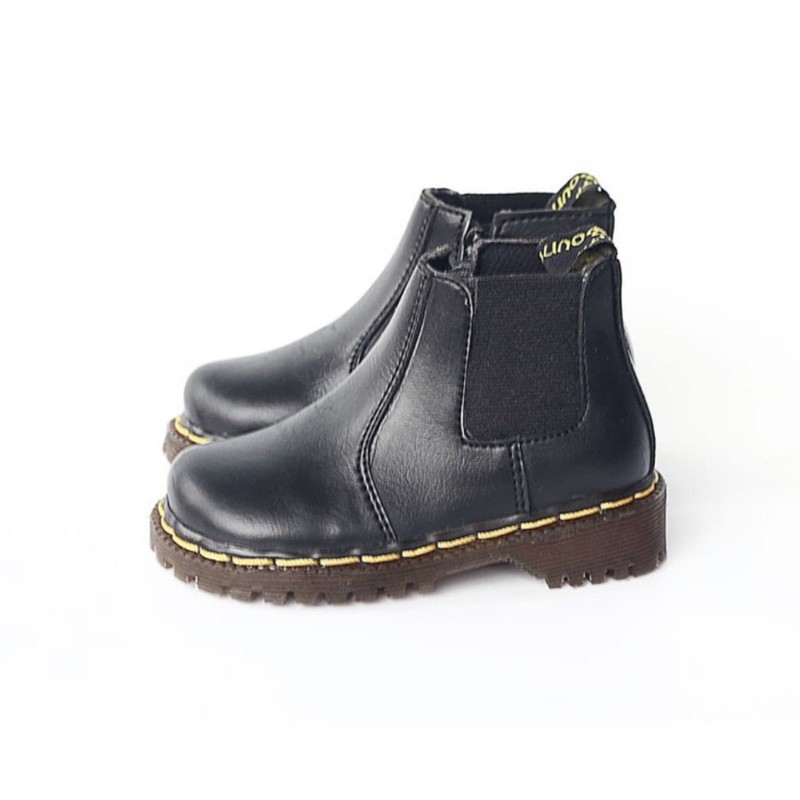 BABYLOGIC - PELOPOR, Kualitas terbaik! Ankle Boots anak (kids) bahan sol karet Sepatu Pesta Anak Kado Ulangtahun Formal