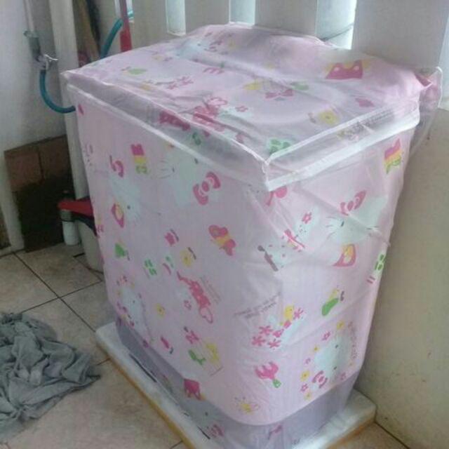 Cover Mesin Cuci 2 Tabung Bukaan Atas