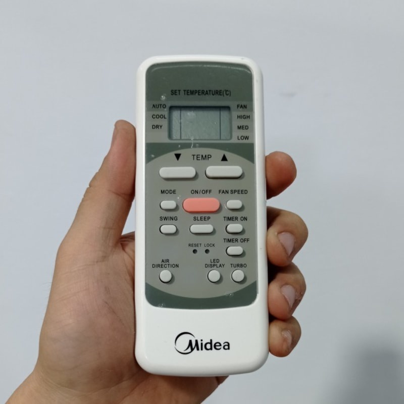 Remot Remote AC Original Midea Midea R51M/E