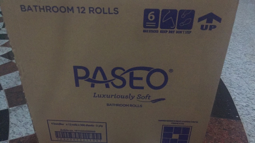 Tisu Roll Paseo Isi 12 / Tisu Gulung Toilet