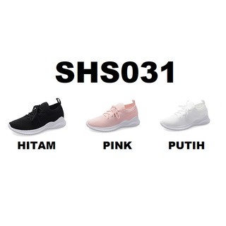 MARKAS SHS031 Sepatu Sneakers Wanita Kasual Bertali Ulzzang Korea Style Woman Casual Fashion Shoes