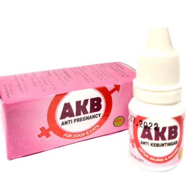 AKB - 10ml - Obat KB Untuk Kucing - Obat Untuk Hewan