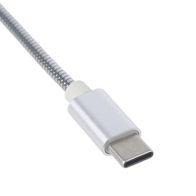 VIVI   Metal Cable USB Type C for PC Cell Phone 5V 2A 12V 2A Fast Charging Data Charger Short Lenth 11inch Portable Out Take