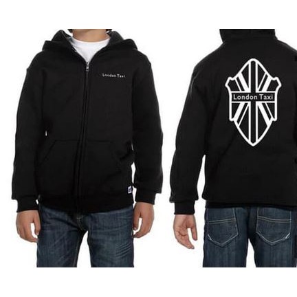 PREMIUM JAKET HOODIE ANAK LONDON TAXI BIKE - ZIPPER ANAK LONDON TAXI