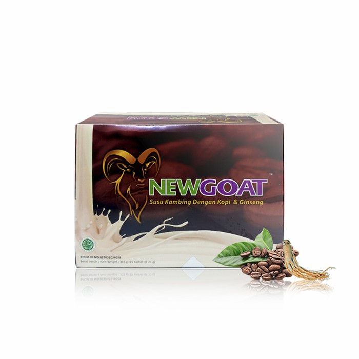 

BEST NewGOAT Susu Kambing Kopi Gingseng New Goat Kesehatan dan Stamina Asli TERLARIS