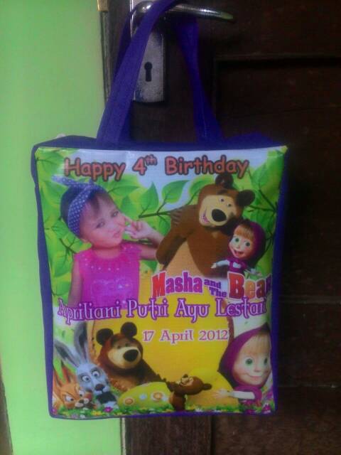 Tas souvenir ulang tahun model resleting tenteng-4
