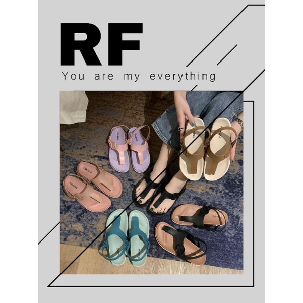 Sandal Original Tawana Jepit Two colour Logo Tawana Import High Quality RF