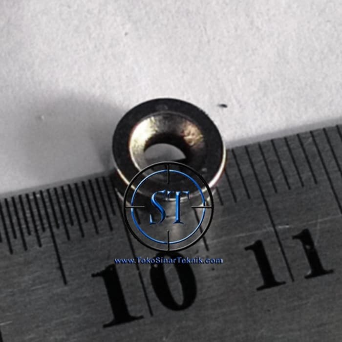 Strong Magnet Neodymium 8x3mm Lobang 3mm N52 Ring 8x3 mm Bulat Koin Cincing Ring 8mm x 3mm