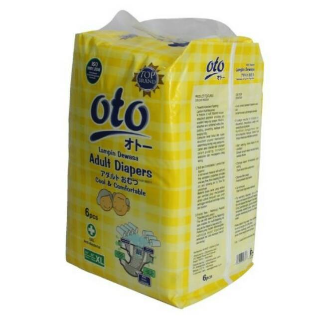 Oto adult diapers popok perekat dewasa M8 L7 xL 6