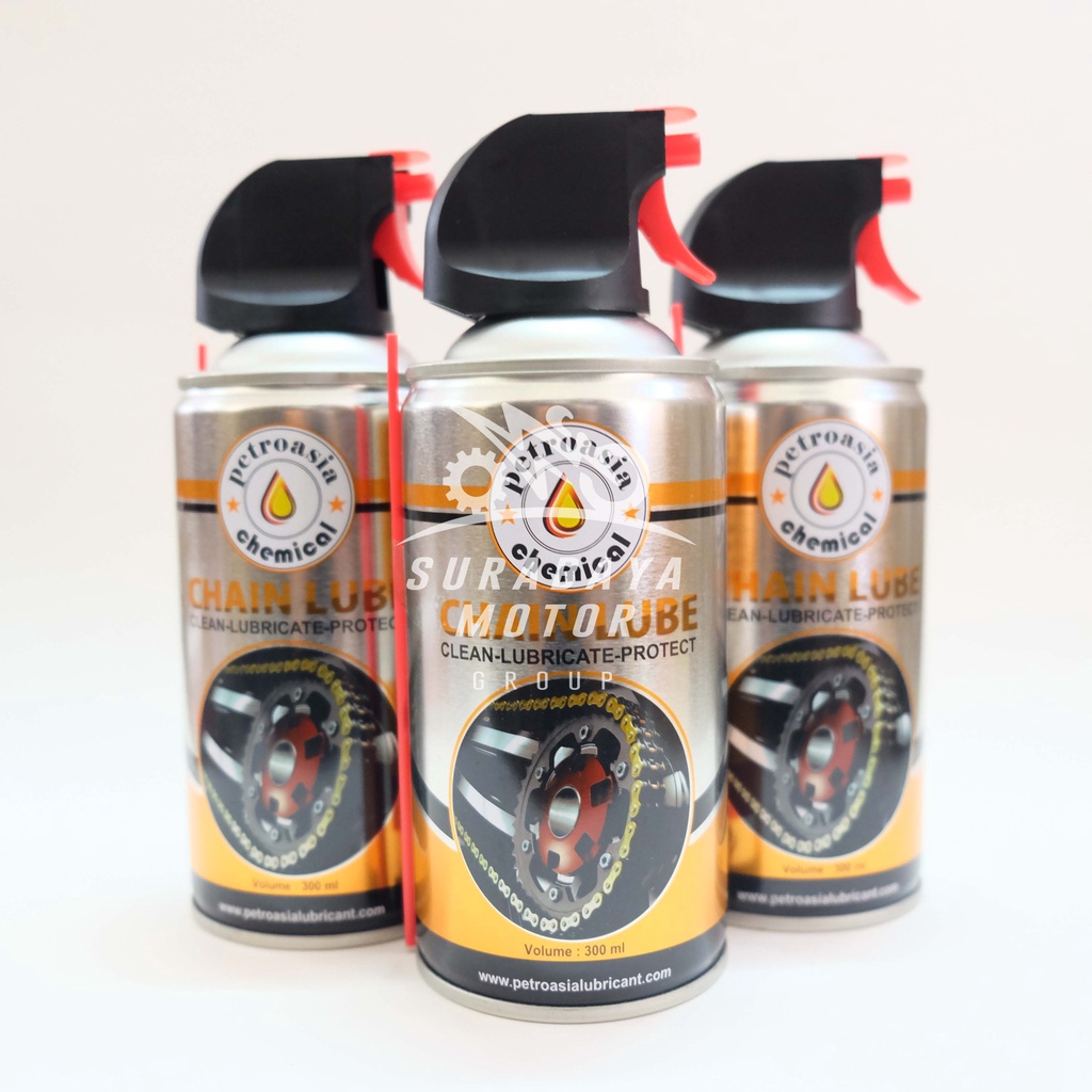 Oli Rantai Petroasia 300ml Semprot Chain Lube Sepeda Gunung Motor Chainlube