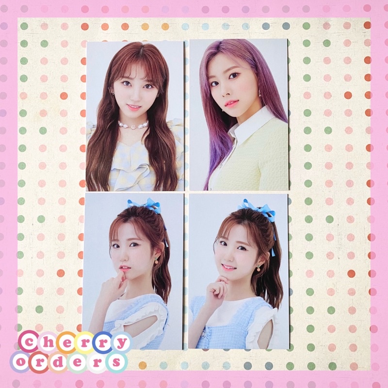 IZ*ONE Photocard Benefit MD : Oneiric Theater Nako Hyewon Hitomi