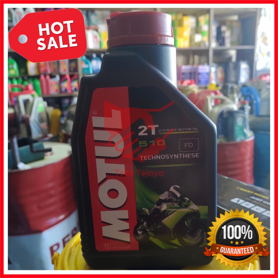 Motul Oli Samping 510 2T FULLY SYNTETIC 1L  ORI 100%