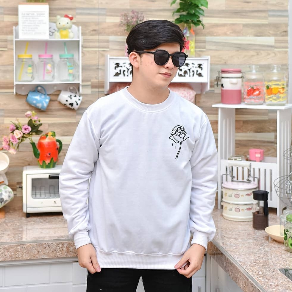 ONLY ROSE SWEATER COCOK UNTUK COUPLE - ALLSIZE