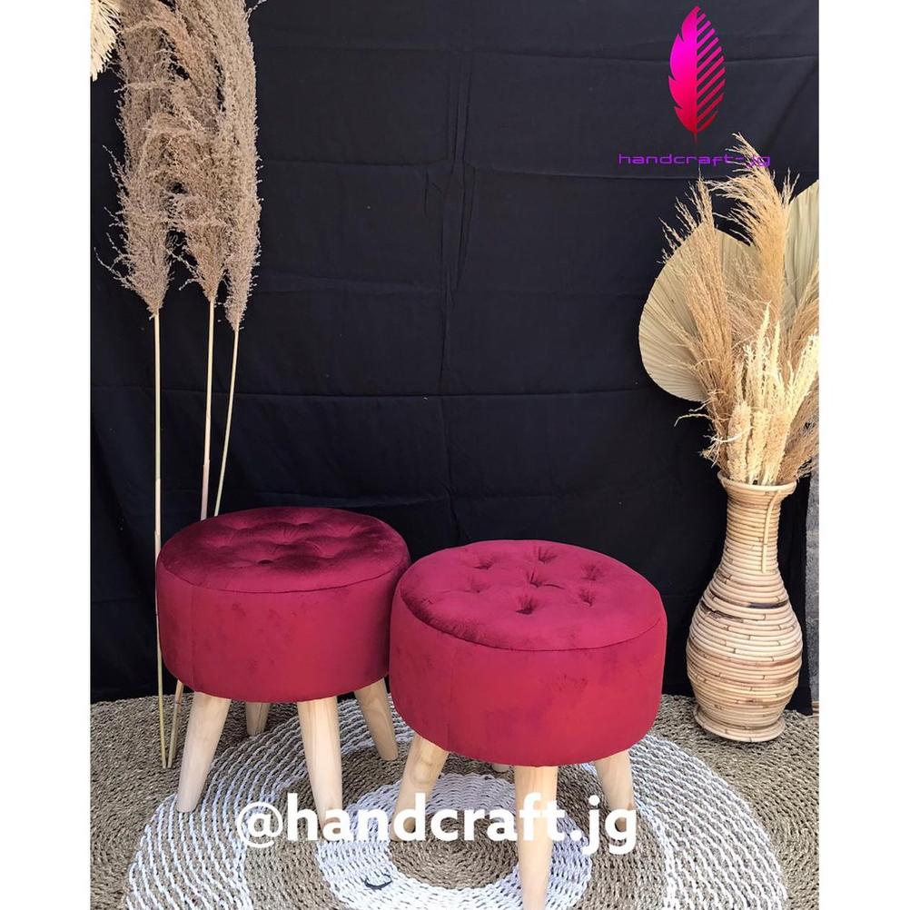 Kursi Stool / Sofa Bulat / Sofa Stool / Kursi Stool Tinggi 45Cm Termurah / Dengan Kualitas Informa :