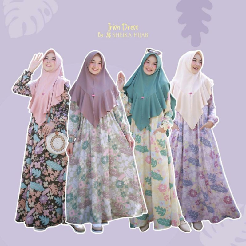 IRISH DRESS By SHEIKA HIJAB ORI