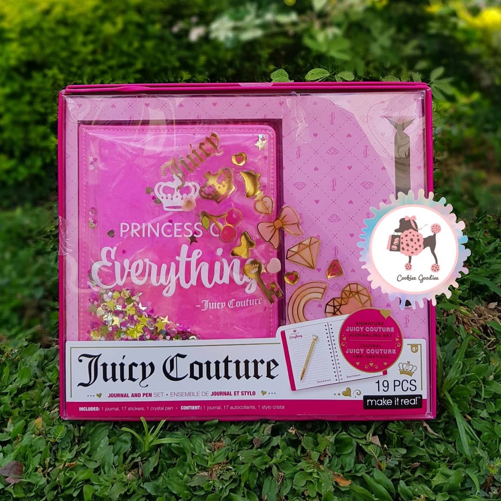 

Juicy Couture Princess of Everything Shaky Journal and Pen Set
