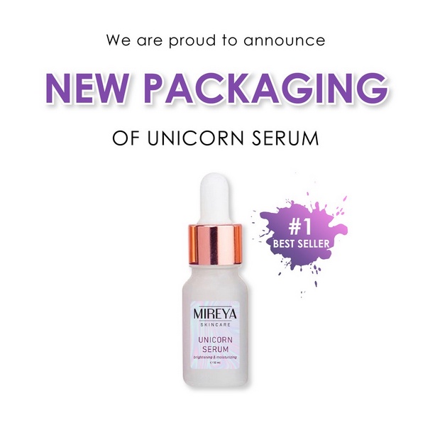 ❤ jselectiv ❤ MIREYA Unicorn Serum | Brightening and Moisturizing Serum dengan Kemasan Baru dari MIREYA