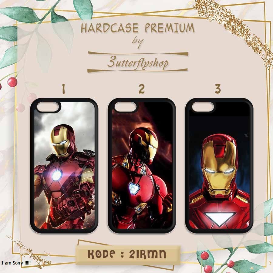 [HARDCASE] Ironman avengers case Oppo Vivo Realme Redmi Xiaomi Samsung Iphone