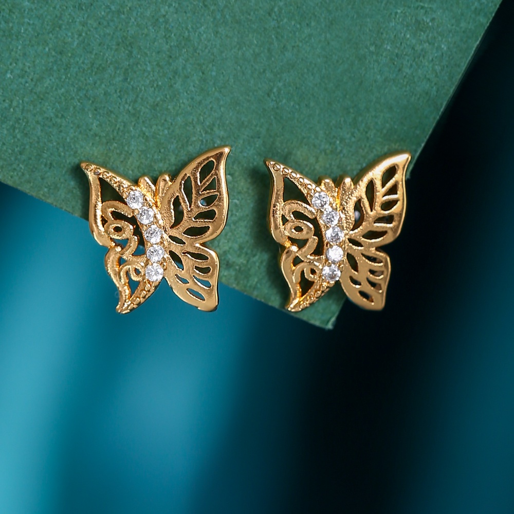 Anting Kupu Anting Kupu Titanium Anting Kupu Kupu Anting Butterfly Anting Gantung Hijab D244