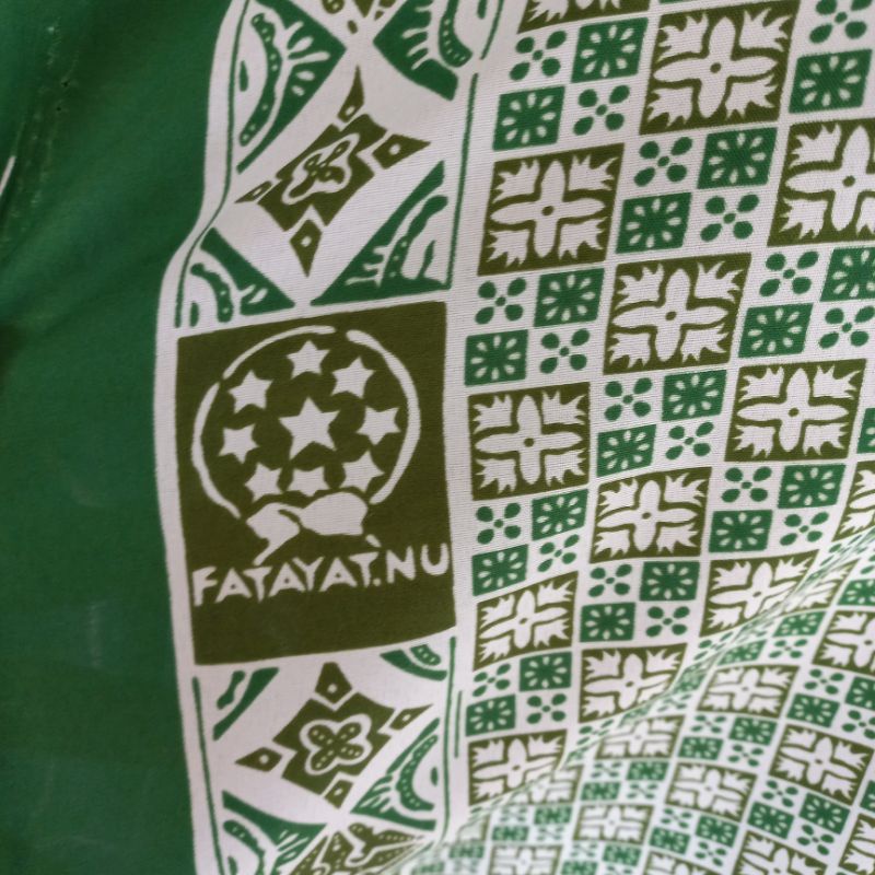 kain batik seragam Fatayat NU Nasional Baju Muslimat Hijau