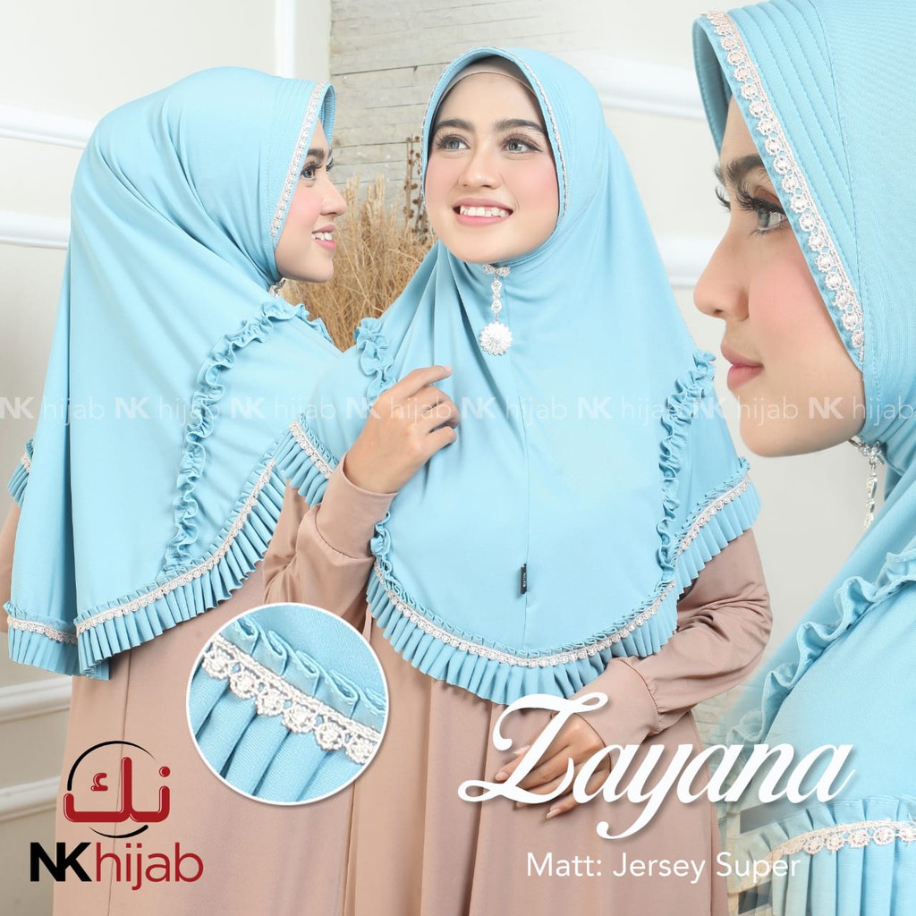 NK/IP HIJAB | Jilbab Hijab instan Kerudung HIGH QUALITY Zayana